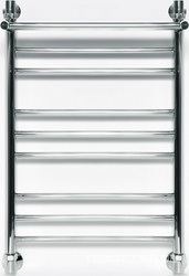 Полотенцесушитель "ЛП (г2) ВП" 1000x500 мм, с полкой, подключение 1"*3/4, установочный набор в комплекте, цв.белый ZZ