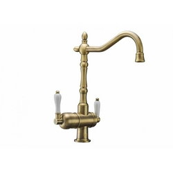 Смеситель Zorg Clean Water ZR 326 YF BR для кухонной мойки| 16x36x27