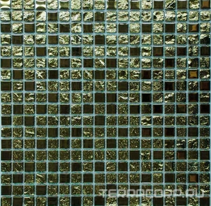 Мозаика Спектр-М Микс стекло Мозаика из стекла на сетке S10-138 30x30 Комбинированный 