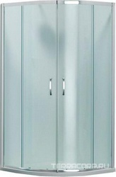 Боковые элементы для кабины 1/4 круга R=500(90х90хh188,7см (стекло 6мм GL прозр., фурн. 28 arg/cr, мат.хром/хр.) Arco ZZ