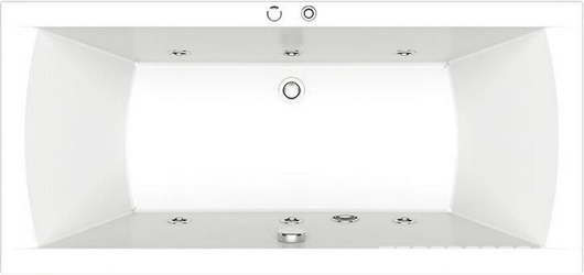 Акриловая ванна Bas Индика 170 см с г/м| 170x80x50
