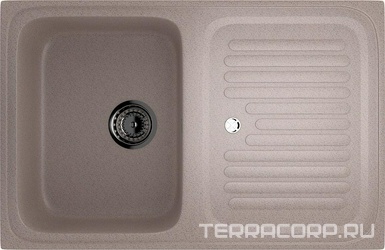 Мойка кухонная Ulgran U-502-302 песочная| 50x76x18