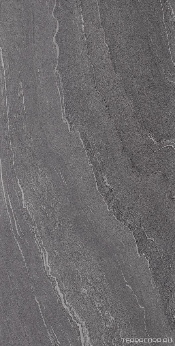 Керамогранит Ergon Stone Talk Dark Martellata Nat. Ret.ZZ60x120 Серый, фото 6