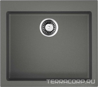 Мойка кухонная Bosen 61-PL  61х50 см, цвет платина ZZ Omoikiri bosen 4991216