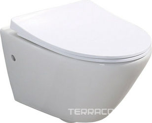 Унитаз подвесной BelBagno Alpha безободковый| 52x36x41