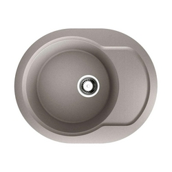 Мойка кухонная Omoikiri Manmaru 62-GR leningrad grey| 50x62x20