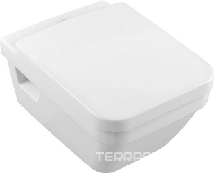 Унитаз подвесной Villeroy & Boch Architectura 5685HR01 alpin безободковый| 53x37x32