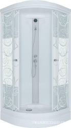 Душевая кабина Triton Стандарт 100х100 А ДН4 узоры| 100x228x100