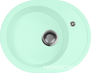Мойка кухонная AquaGranitEx M-18l салатовая| 46x57x18