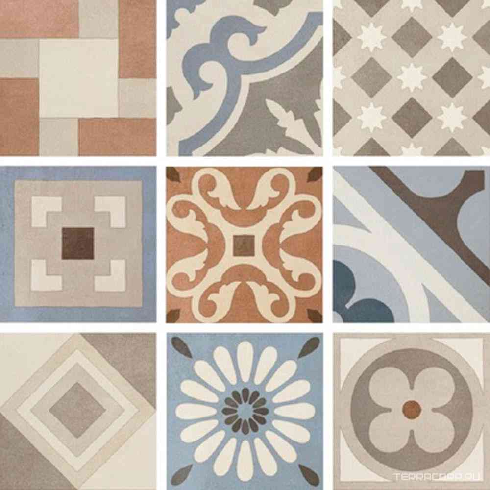 Retro_Deco (9 pz) ZZ | 20x20