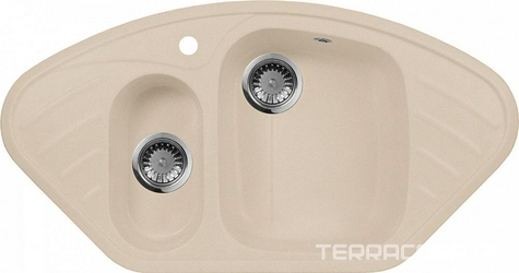 Мойка кухонная AquaGranitEx M-14 бежевая| 50x95x17