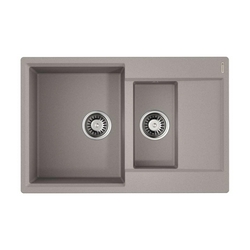 Мойка кухонная Omoikiri Daisen 78-2-GR leningrad grey| 51x78x23