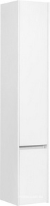 Шкаф пенал Aquaton  30 подвесной 1A228403SX01L (левый) цв. белый,  ZZ Aquaton Стоун 1A228403SX01L