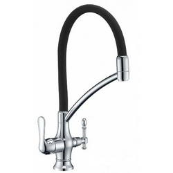 Смеситель Zorg Sanitary ZR 346-6 YF для кухонной мойки| 16x44x24