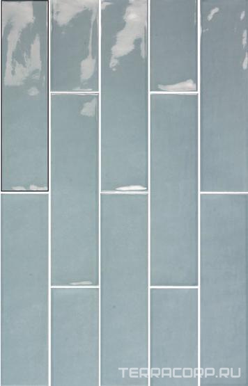 Керамическая плитка APE Ceramica Ravello Sky 7,5x30 Голубой, фото 4