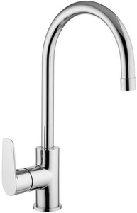 Смеситель для кухонной мойки, (цв. хром), Lime ZZ Paffoni lime LM180CR