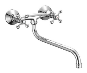 Смеситель Milardo Duplex DUPSB00M09 для кухонной мойки| 11x16x17