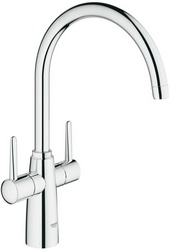 Смеситель Grohe Ambi 30189000 для кухонной мойки| 15x37x26