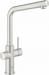 Смеситель Grohe Red II Duo 30327DC1 для кухонной мойки, с водонагревателем| 13x37x26