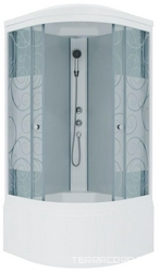 Душевая кабина Triton Стандарт 90х90 В ДН4 узоры| 90x228x90
