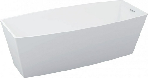 Ванна из искусственного камня Цвет и Стиль Стилло Алюминий| 179x78x42