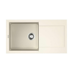 Мойка кухонная Omoikiri Sakaime 78-WH белая| 43x78x23