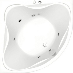 Акриловая ванна Bas Риола 135 см с г/м| 135x135x50