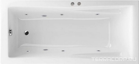 Акриловая ванна Excellent Palace Soft 180x80| 180x80x48