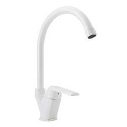 Смеситель Orange One Life P02-000w для кухонной мойки| 16x32x22