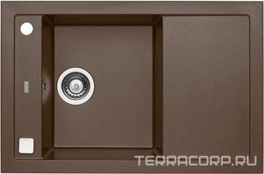 Мойка кухонная Alveus Formic Granital 30 chocolate| 50x76x20