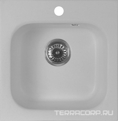 Мойка кухонная AquaGranitEx M-43 серая| 44x43x17