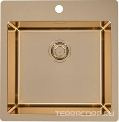 Мойка кухонная Alveus Pure Monarch 30 бронза| 52x51x19