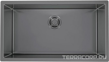 Мойка кухонная Alveus Quadrix Monarch 60 антрацит| 45x79x20