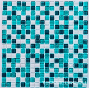 Мозаика Bonaparte Мозаика стеклянная Glossy (25x25x4) 30x30 Комбинированный 