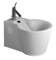 Биде подвесное Duravit Starck 1 02741500001-WG антигрязевое покрытие| 41x32x57