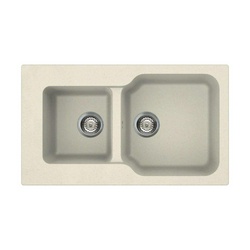 Мойка кухонная Omoikiri Maru 86-2-BE ваниль| 50x86x21