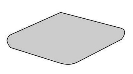 Ecru Spigolo 3 XX |10x10