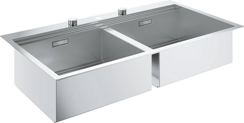 Мойка кухонная Grohe K800 31585SD0| 56x102x20