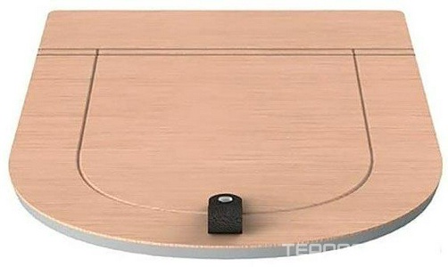 Сиденье для унитаза, БЕЗ микролифта, (петли цв.rovere),  ZZ ArtСeram The One THA001 82