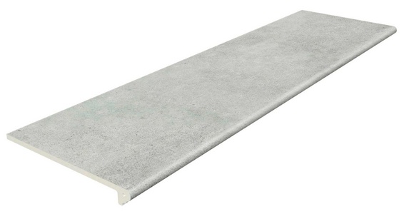 Ступени Gres de Aragon Urban Peldano Redondeado  Gris Liso ZZ119.7x33x14 Серый 