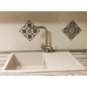 Смеситель для кухонной мойки, с каналом для подсключения фильтра, (нерж.сталь),  ZZ Swedbe Selene Plus 8144