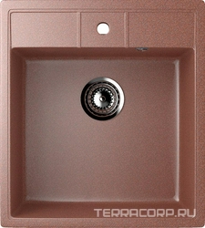 Мойка кухонная Ulgran U-406-307 терракот| 50x44x19