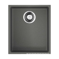 Мойка кухонная Omoikiri Bosen 38-U-PL платина| 44x38x22