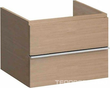 Шкафчик 800х520мм, (под столешницу арт. 4.0515.3.075.519.1), 2 ящика, (цв. дуб),  ZZ Laufen Living 4.0522.4.075.519.1