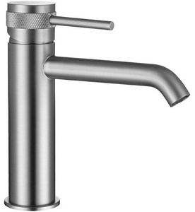 Смеситель для раковины, без д/к, (цв.браш.никель),  Allen Brau Priority 5.31A01-BN