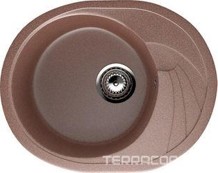 Мойка кухонная Ulgran U-403-307 терракот| 46x57x18