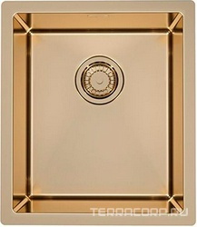 Мойка кухонная Alveus Quadrix Monarch 20 бронза| 45x39x20