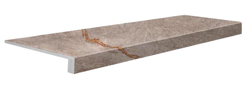 Ступени AtlasConcorde Россия EMPIRE Empire Silver Root Scal. Front. 33x120/ЭМПАИР СИЛЬВЕР РУТ СТУПЕНЬ ФРОНТАЛЬНАЯ 33x120 Серый, фото 3