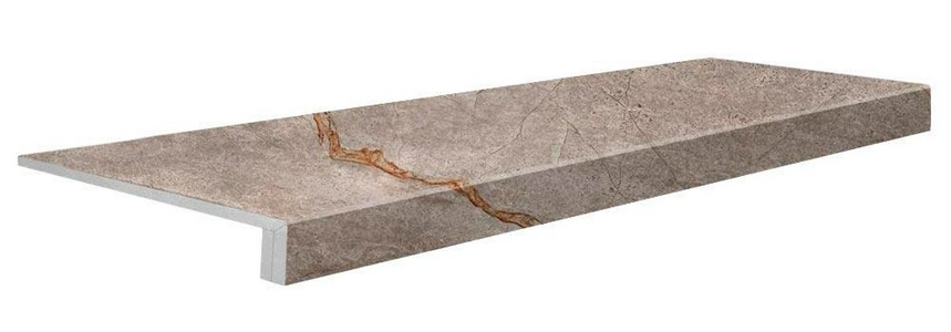 Ступени AtlasConcorde Россия EMPIRE Empire Silver Root Scal. Front. 33x120/ЭМПАИР СИЛЬВЕР РУТ СТУПЕНЬ ФРОНТАЛЬНАЯ 33x120 Серый 