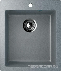 Мойка кухонная Ulgran U-404-309 темно-серая| 49x42x19